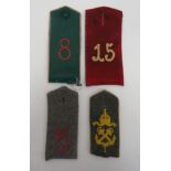Four Various WW1 Imperial German Shoulder Straps