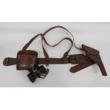 WW1 Period Officer’s Sam Browne Belt Equipment Set