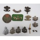 Small Selection of Badges Including Welsh