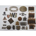 Selection of Various Badges Including Samples