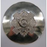 Highland Light Infantry Plaid Brooch