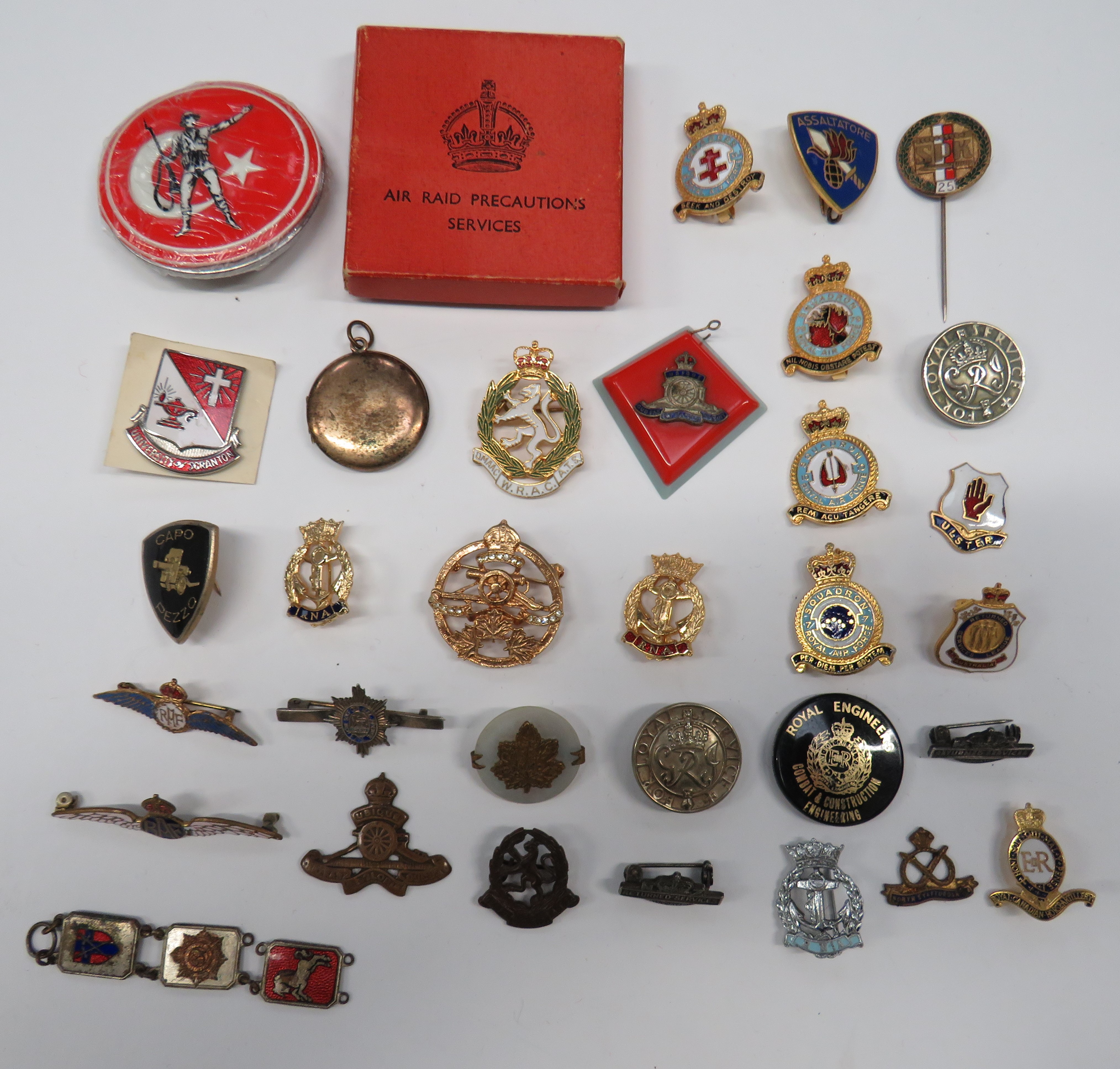 Selection of Military Lapel Badges