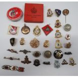 Selection of Military Lapel Badges