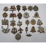 Selection of Infantry Cap Badges