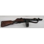 Deactivated PPSH41 Russian Sub Machine Gun