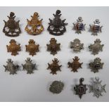 Good Selection of Royal Sussex Cap and Collar Badges