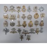 Selection of Anodised Yeomanry and Cavalry Cap Badges