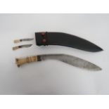 Indian Bone Hilted Kukri