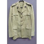 WW2 East Lancashire Officer’s Tropical Tunic