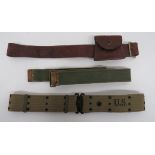 Small Selection of Various Belts