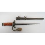 German Third Reich Army Officer’s Dagger and Knot