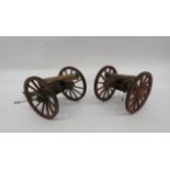 Well Made Pair of Napoleonic Period Field Cannon
