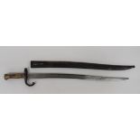 Imperial German Regimentally Marked French Chassepot Bayonet