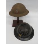 WW2 NFS Steel Helmet