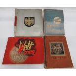 Four Various Imperial German & Interwar Cigarette Cards Albums
