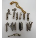 Selection of Various Whistles