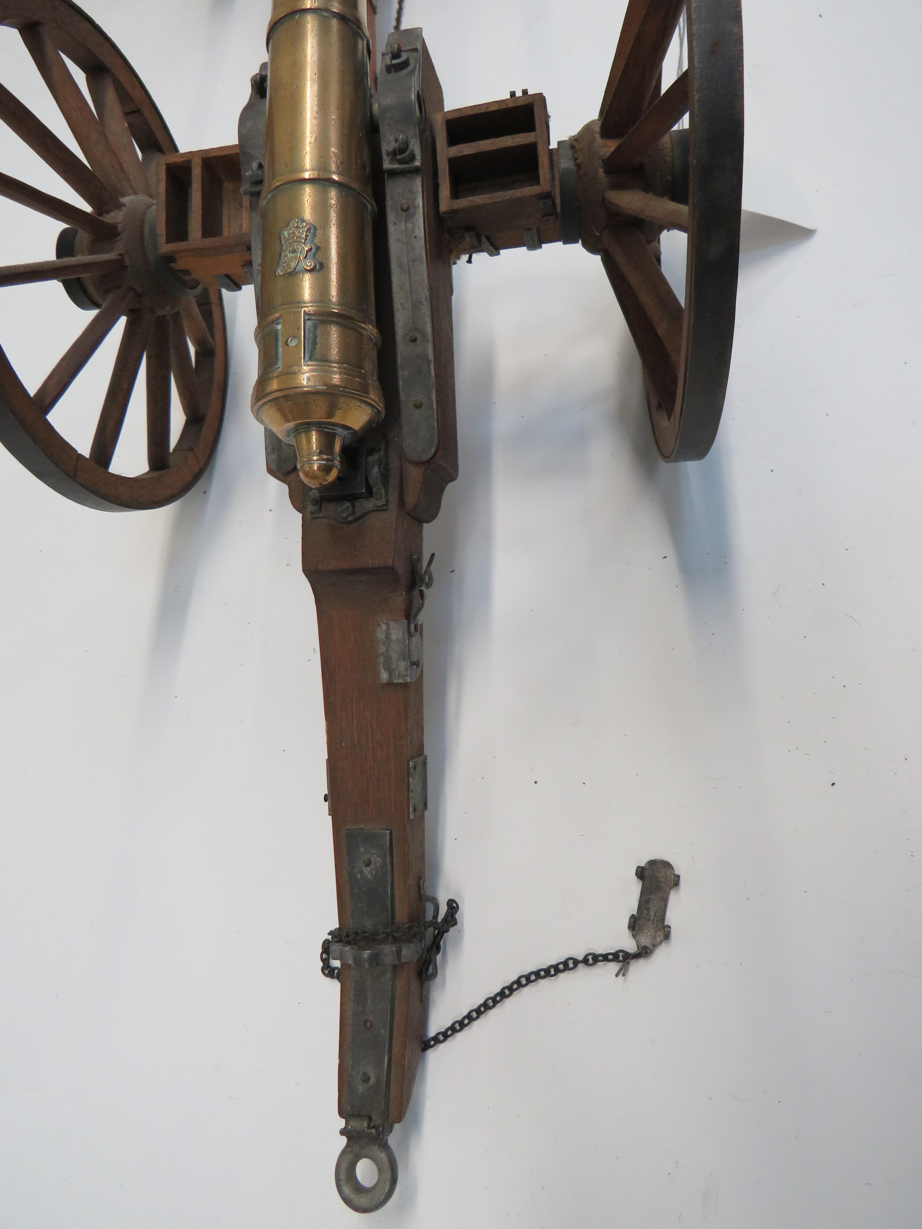 Well Made Pair of Napoleonic Period Field Cannon - Image 7 of 8