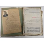 Interesting 1933 Dated German Trial Enquiry Paperwork