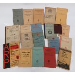 Selection of Various WW2 and ARP Booklets