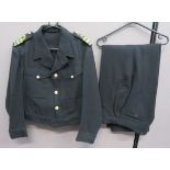 Royal Navy Officer’s Battle Dress Jacket and Trousers