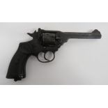 Deactivated Mark IV Webley Service Revolver