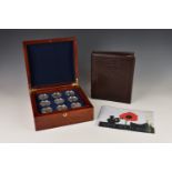 The Royal Mint - " The History of the Royal Navy collection ", 2003-2005, A set of eighteen £5