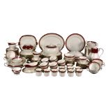 A extensive Aynsley Durham pattern part tea and dinnerware service, to include a small and large