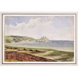 J. R. Phillips (British, mid 19th century), "Mount Orgueil Castel from the battery Fort Henry,