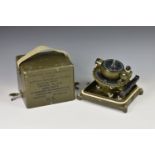 A rare United States Army Universal Sun Compass by Brunson Instrument Company of Kansas City,