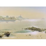 Gerald Palmer (Jersey, 1935-2017), Corbière, Jersey watercolour, signed lower right 13½ x 19½in. (