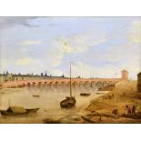B. Greniè (French, mid 19th century), A set of six views of France including: The Stone Bridge at