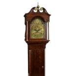 An 18th century oak provincial longcase clock, by John Lawson (probably of Bradford or Bingley), the