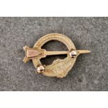 9ct gold Irish brooch, 9ct gold Irish brooch Handmade in the Republic of Ireland in the Celtic