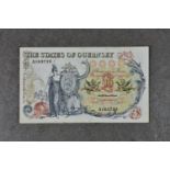 BRITISH BANKNOTE - The States of Guernsey - Ten Pounds, c. 1975, Signatory C. H. Hodder, serial