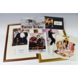 JAMES BOND - Film memorabilia - signed pictures - film props etc, comprising of a framed Halle Berry