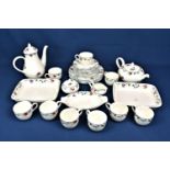 A Poole Pottery part tea / coffee and dinner service from the Concert collection in the Cranborne