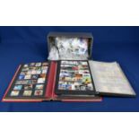 A collection of Great Britain and world stamps. 2 albums and one box.