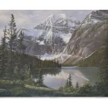 Fred Buchwitz (Canandian, born 1945) Mount Edith Cavell, Canada, limited edition photographic print,