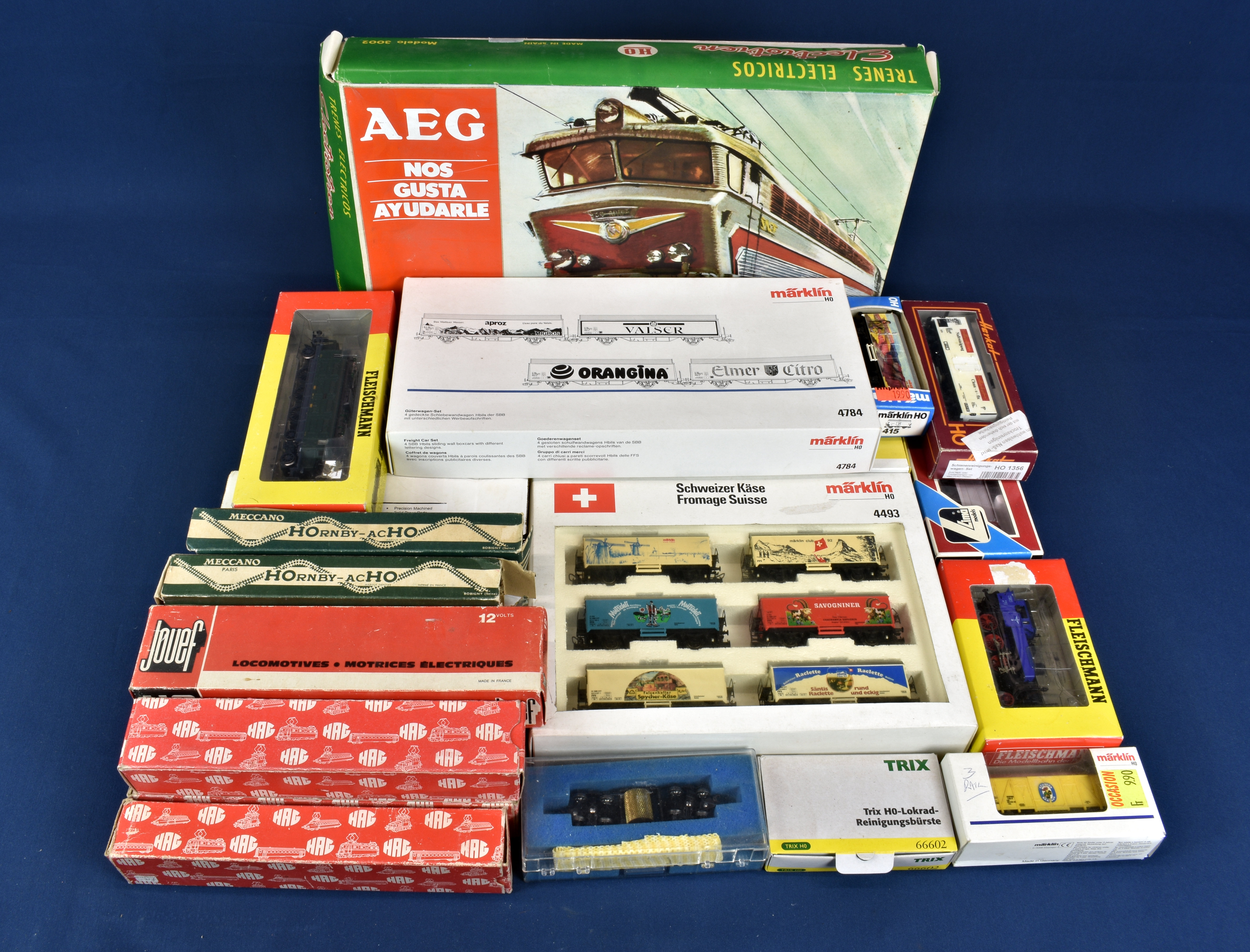 A collection of various HO gauge Locomotives / Rolling stock etc comprising of Fleischmann