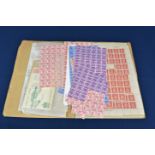 BRITISH STAMPS - various to include a complete sheet of Jersey German Occupation 1d stamps a