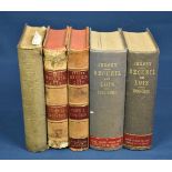 Jersey interest Recuil des Lois, 'Lois et Reglements passes de Jersey', five volumes in total, all