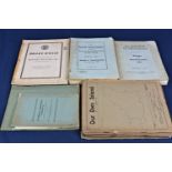 A collection of Our Own Island magazines 1-8 c. 1926, together with various La Société Guernesiaise,