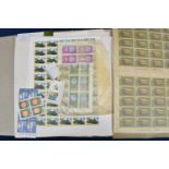 A collection of Channel Island stamp sheets etc.