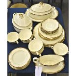 Minton ' Gloucester ' part dinner service comprising of six dinner plates; six starter plates; six