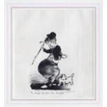 Edmund Blampied R.E. (Jersey, 1886-1966), "The Dinner has gone down Beautiful", lithograph, signed