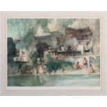 Sir William Russell Flint RA, PRWS, RSW (Scottish, 1880-1969), "In Sunny Perigord", limited