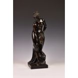 After Christophe Gabriel Allegrain (French, 1710-1795), bronze figure of Venus bathing, rich dark