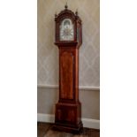 A good George III mahogany 8 day longcase clock by Samuel Bryan of London, the arched brass and