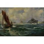 Attributed to Bernard Finnegan Gribble RBA, RSMA, (Irish 1873-1962), A study for the "The Return