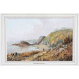J. Jameson (early 20th century), Bouley Bay, Jersey . gouache, signed "J Jameson" lower left . 11